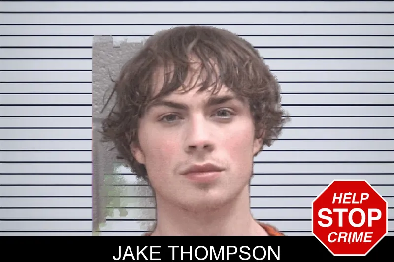 Jake Thompson mugshot