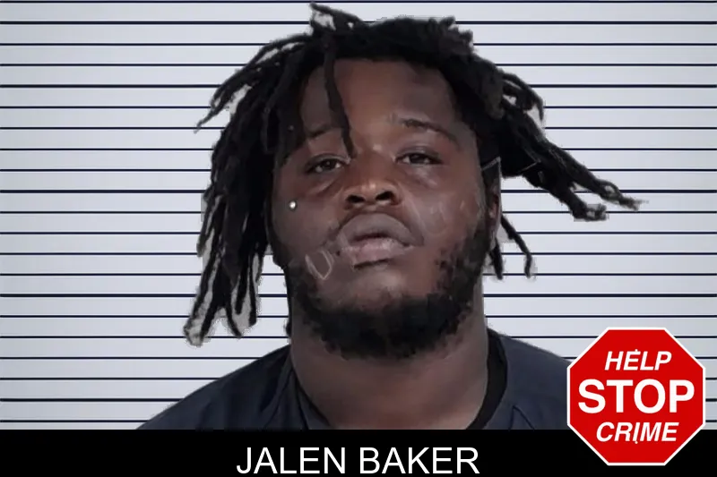 Jalen Baker mugshot