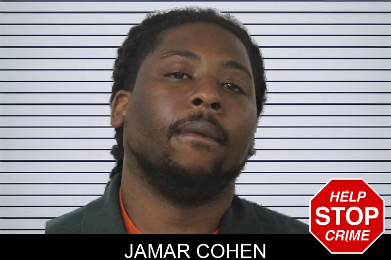 Jamar Cohen mugshot