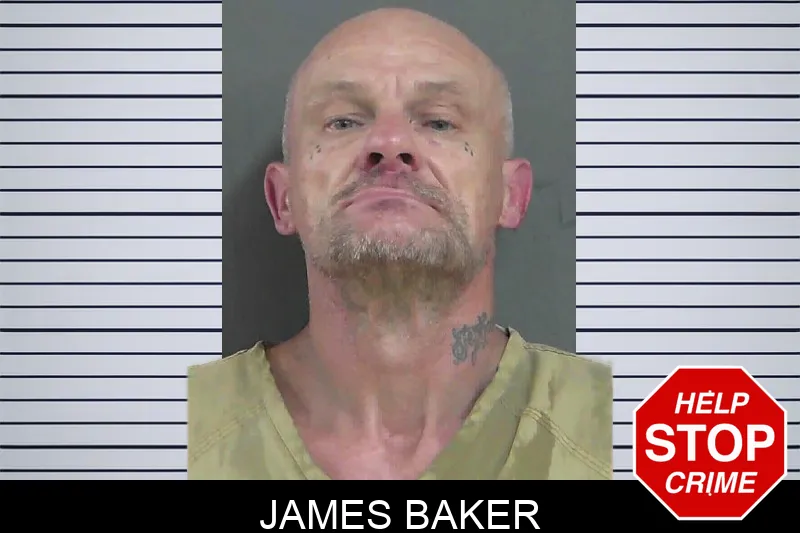 James Baker mugshot