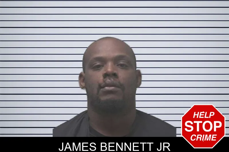 James Bennett Jr mugshot