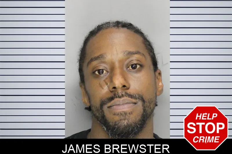 James Brewster mugshot