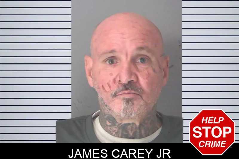 James Carey Jr mugshot