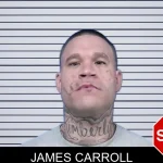 James Carroll mugshot
