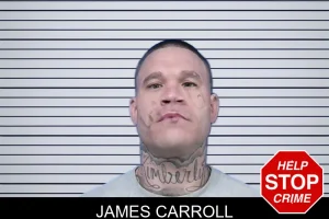 James Carroll mugshot