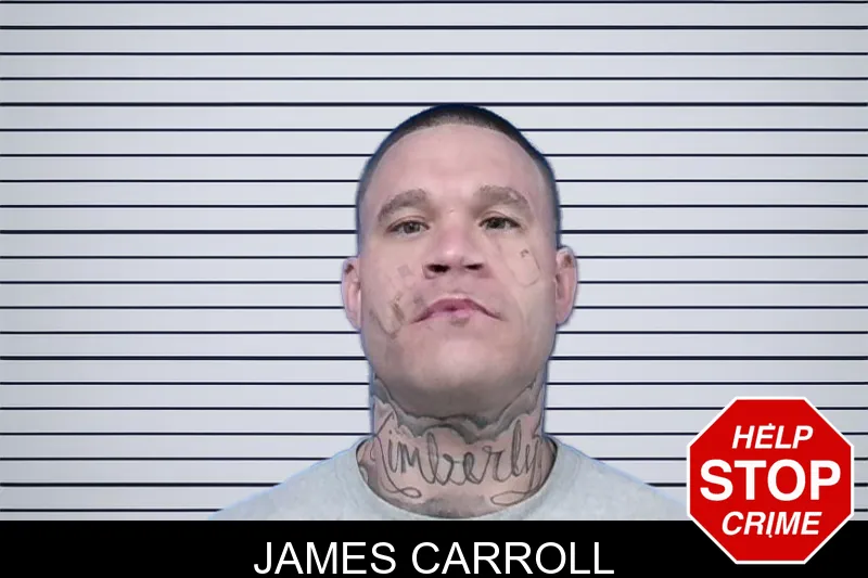 James Carroll mugshot