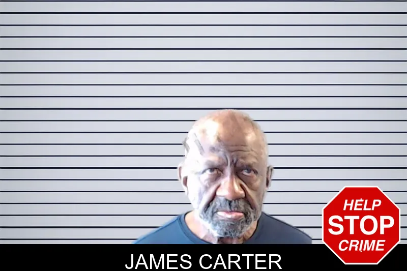 James Carter mugshot