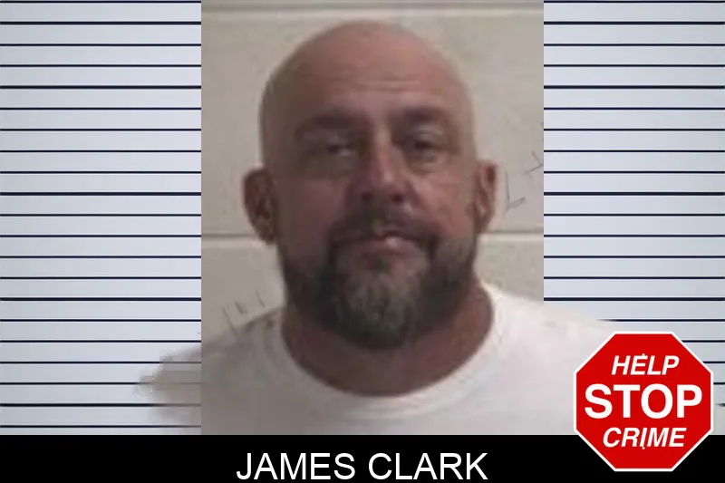 James Clark mugshot