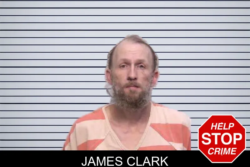 James Clark mugshot