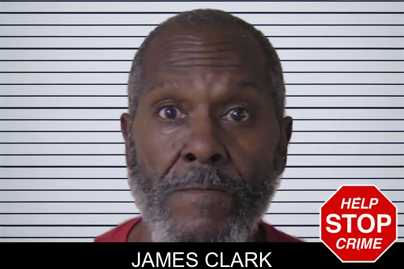 James Clark mugshot