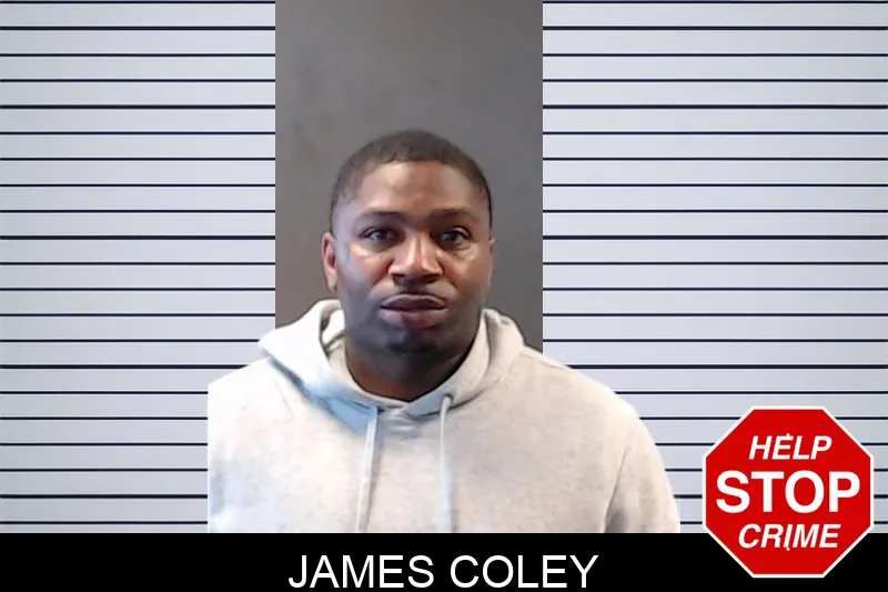 James Coley mugshot