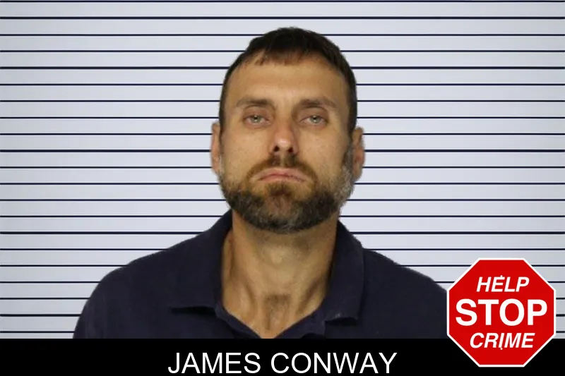 James Conway mugshot