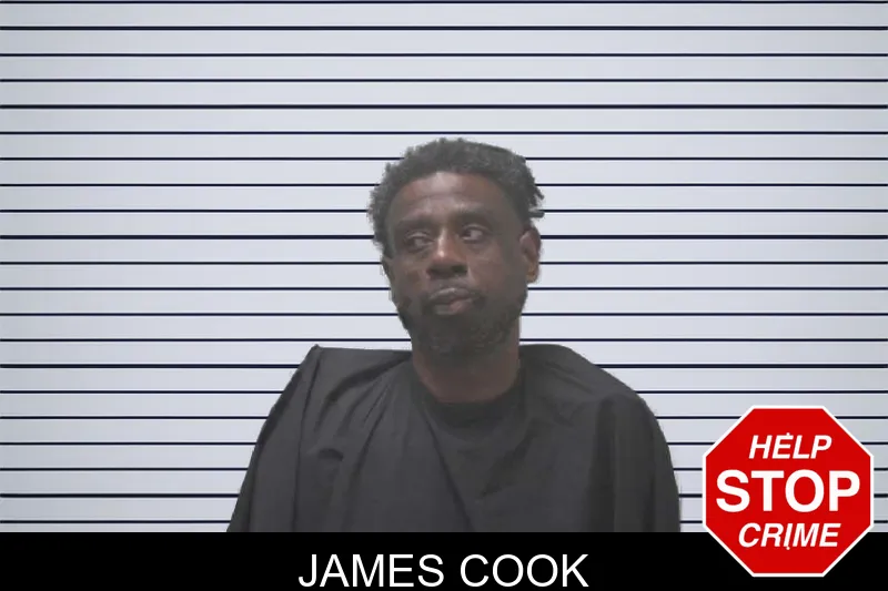 James Cook mugshot