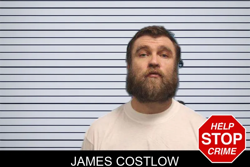 James Costlow mugshot