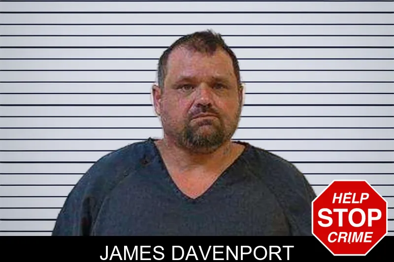 James Davenport mugshot