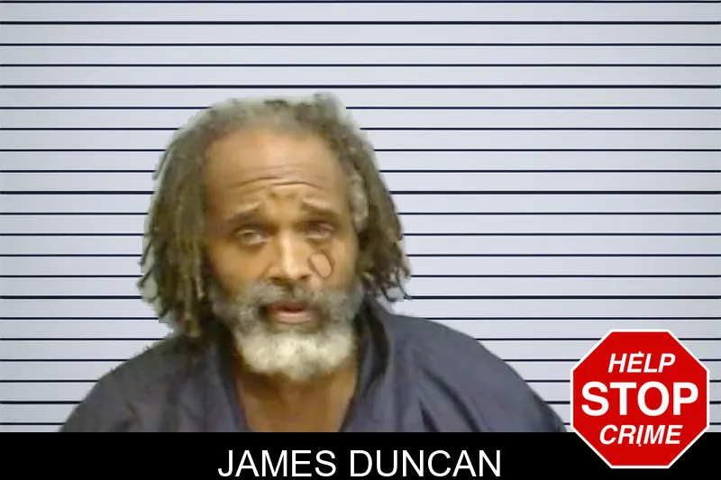 James Duncan mugshot