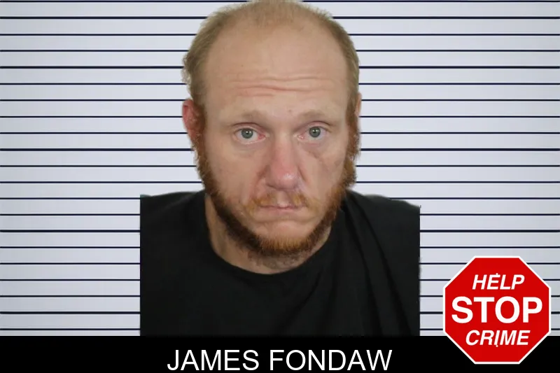 James Fondaw mugshot