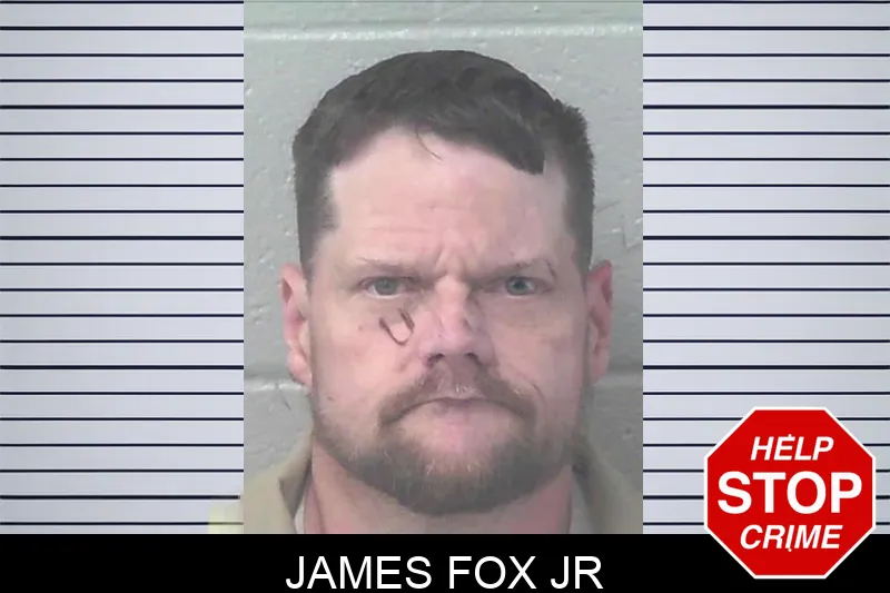 James Fox Jr mugshot