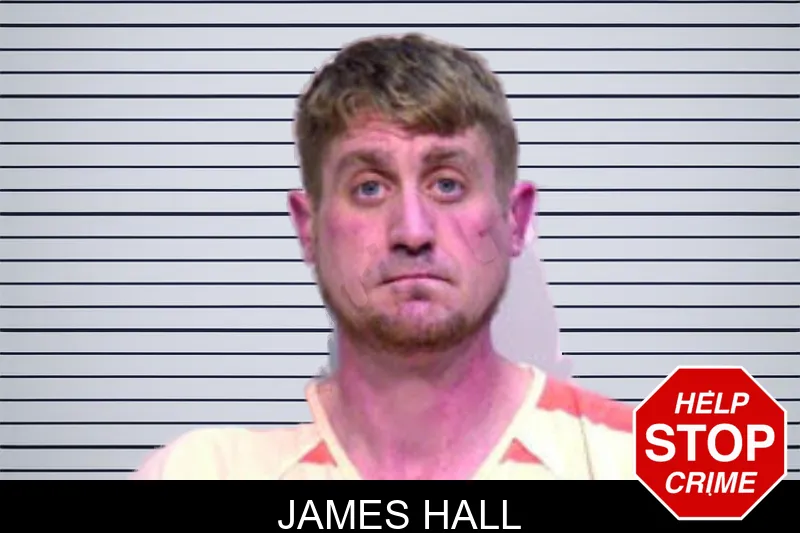 James Hall mugshot