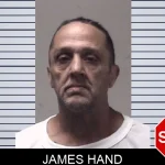 James Hand mugshot