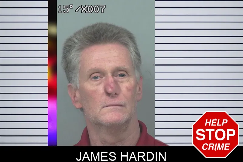 James Hardin mugshot
