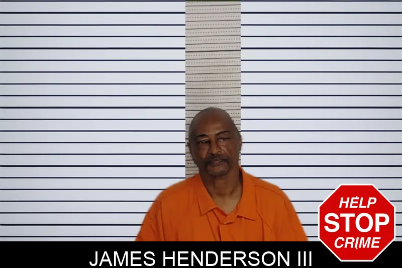 James Henderson III mugshot