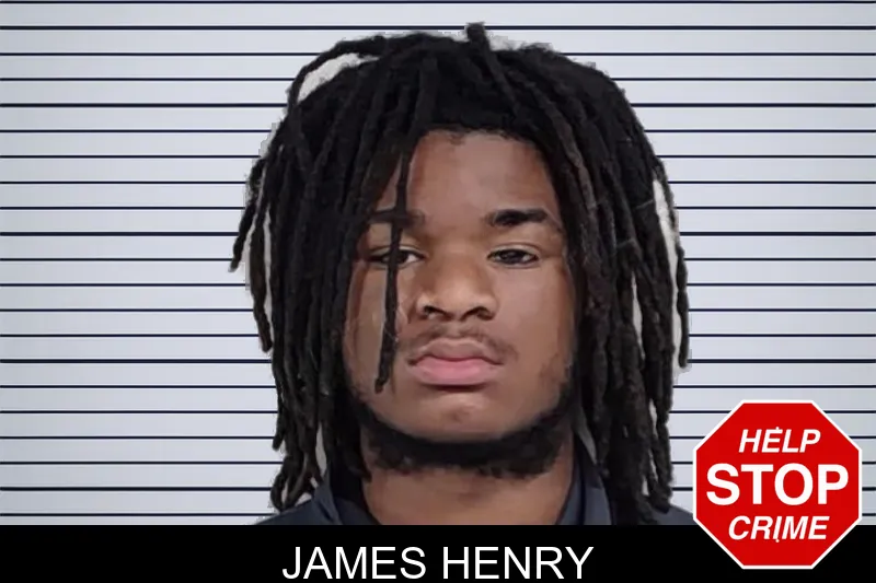 James Henry mugshot