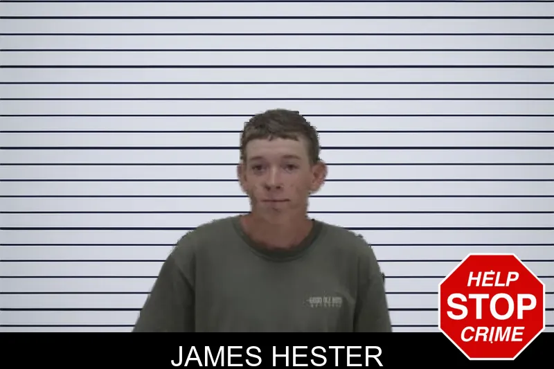 James Hester mugshot