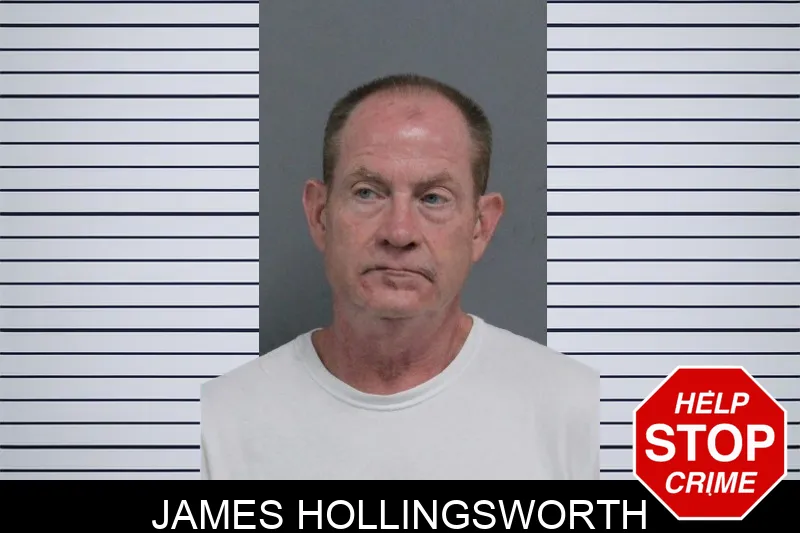 James Hollingsworth mugshot