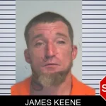 James Keene mugshot