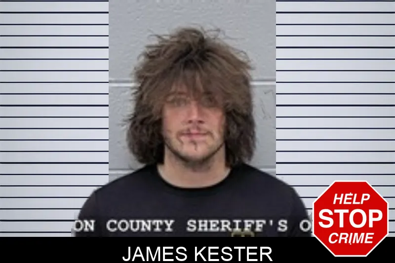James Kester mugshot