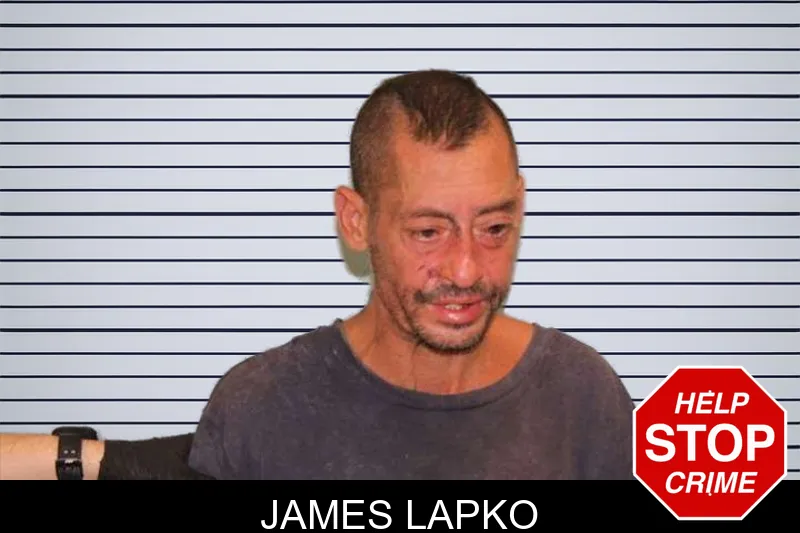 James Lapko mugshot