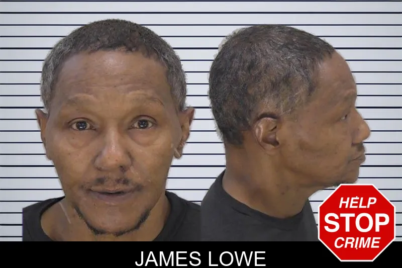James Lowe mugshot