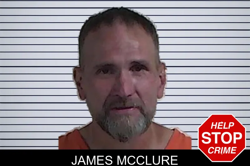 James McClure mugshot