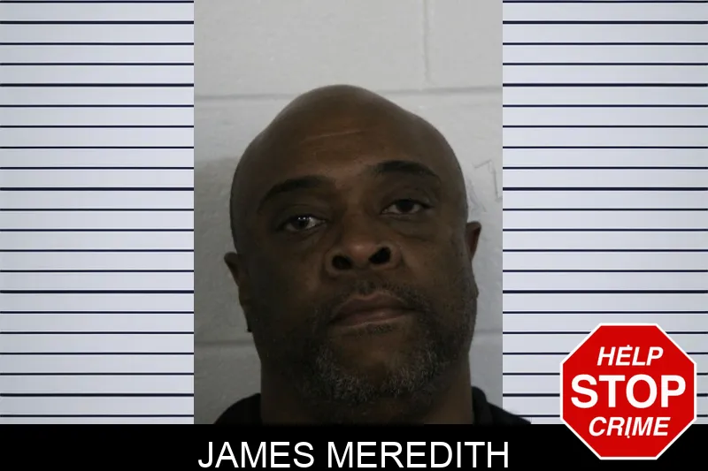 James Meredith mugshot
