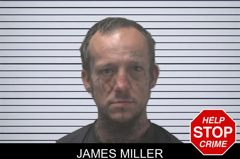 James Miller mugshot
