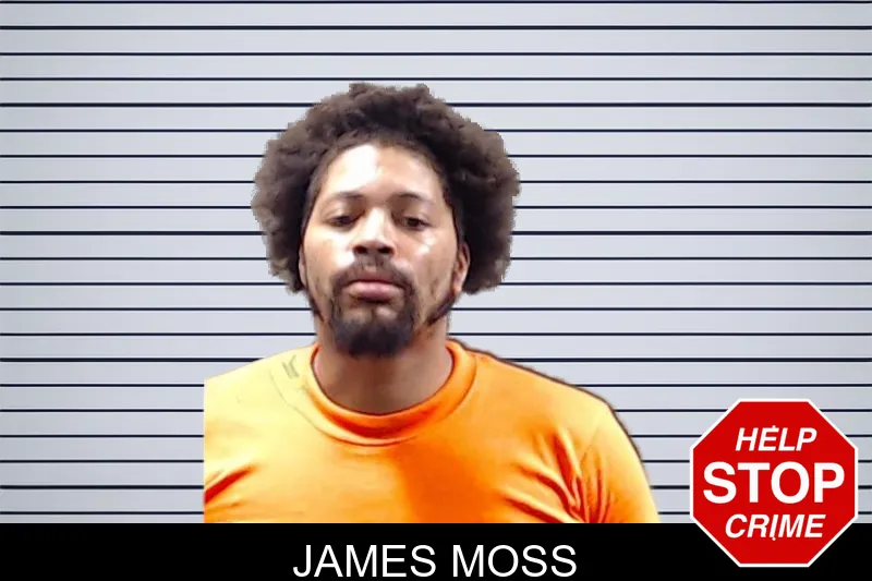 James Moss mugshot