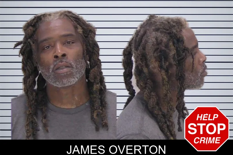 James Overton mugshot