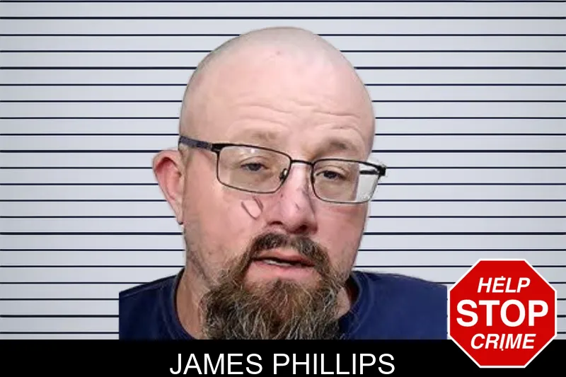 James Phillips mugshot