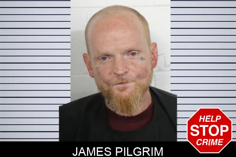 James Pilgrim mugshot