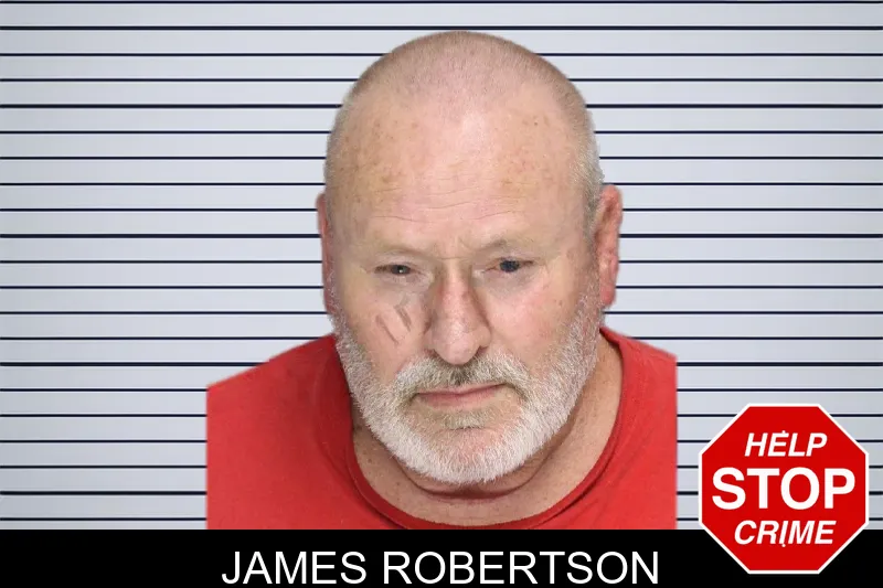 James Robertson mugshot