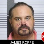 James Roppe mugshot