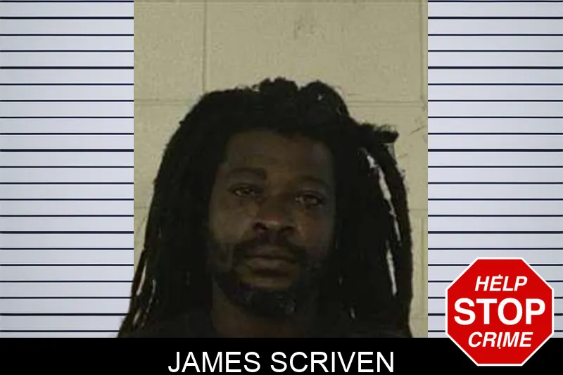 James Scriven mugshot