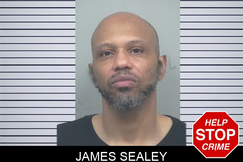 James Sealey mugshot