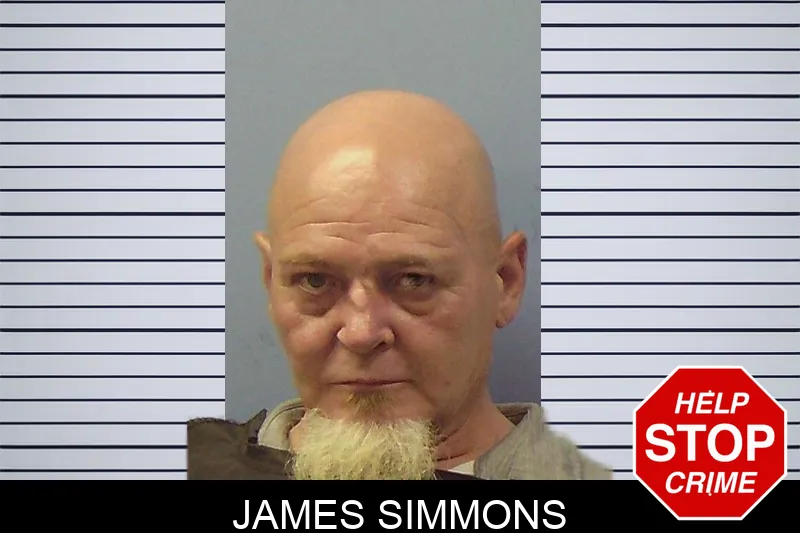 James Simmons mugshot