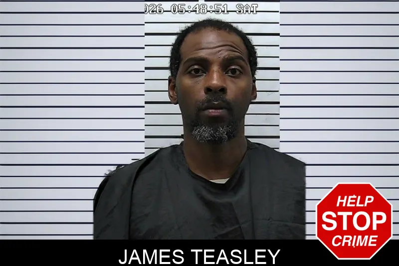 James Teasley mugshot