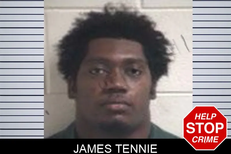 James Tennie mugshot