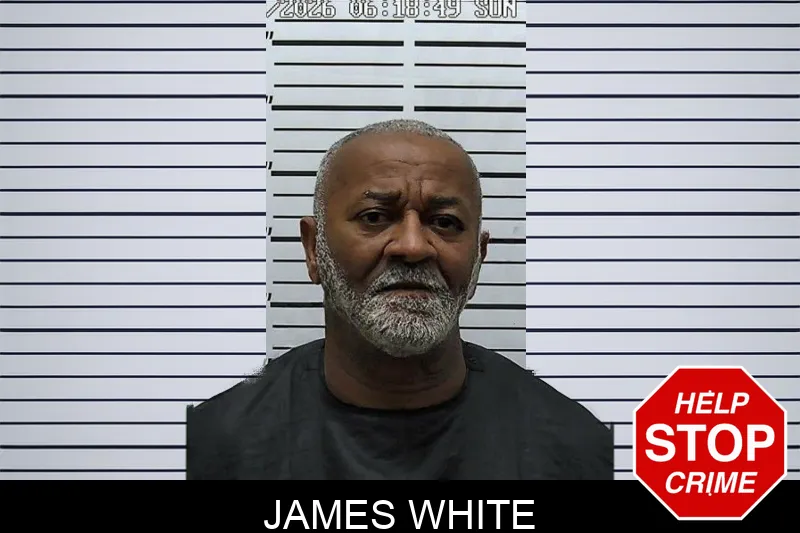 James White mugshot