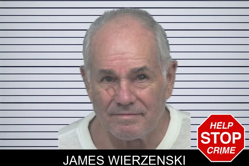 James Wierzenski mugshot