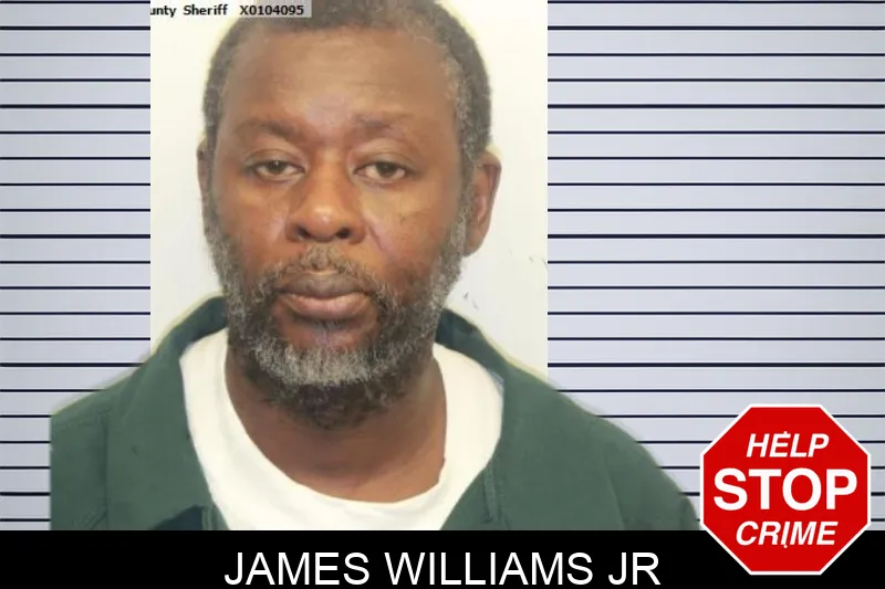 James Williams Jr mugshot